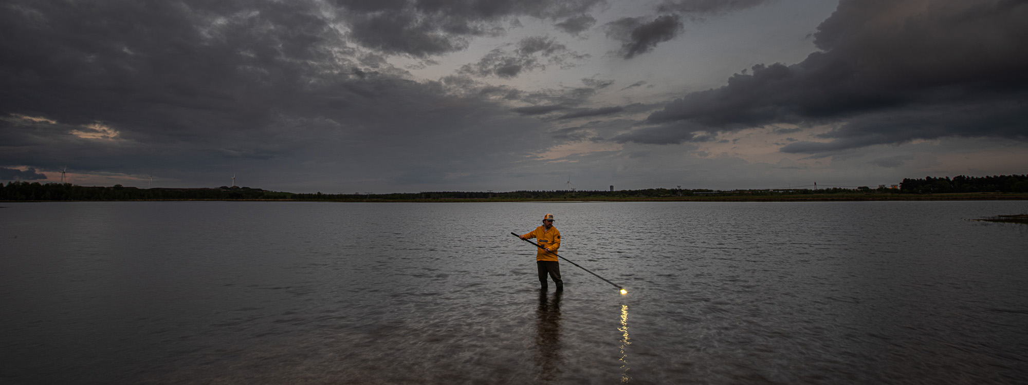 Drawing with light in the landscape